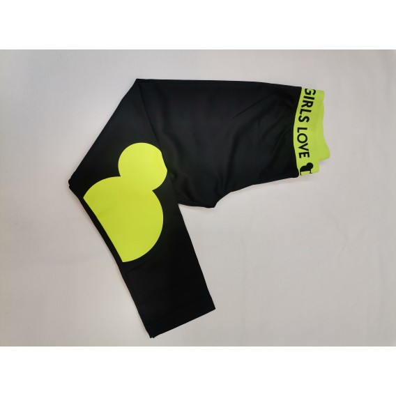 LEGGIN FLUOR MOUSE NIÑA NEGRO