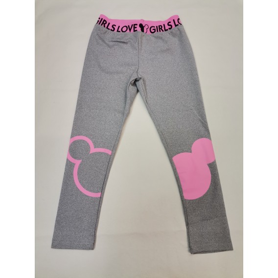 LEGGIN FLUOR MOUSE NIÑA GRIS