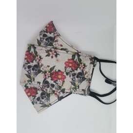 MASCARILLA CALAVERA ROSAS