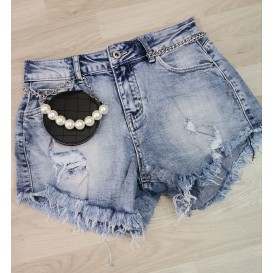 SHORT DENIM BOLSO