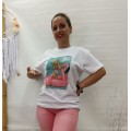 CAMISETA FLAMINGO BEACH