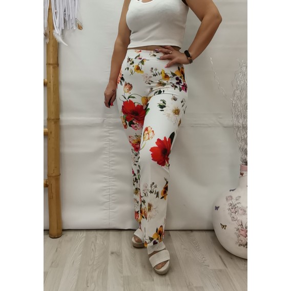 PANTALON FLORES