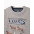 CAMISETA NIÑO MANGA LARGA HORSES