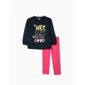 CONJUNTO SUDADERA + LEGGIN HEY