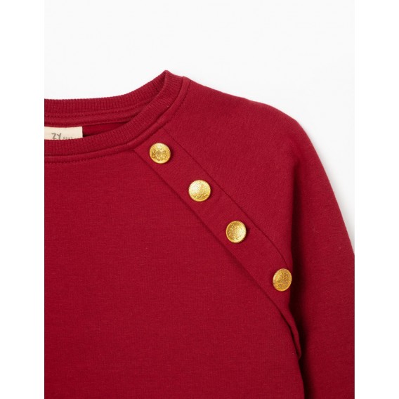 CONJUNTO NIÑA GRANATE