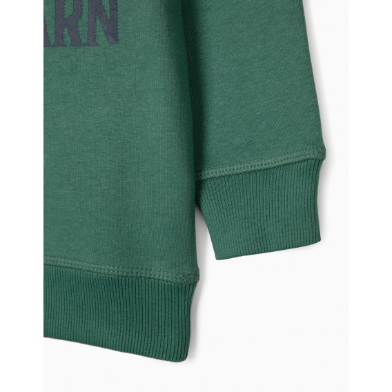 SUDADERA NIÑO VERDE
