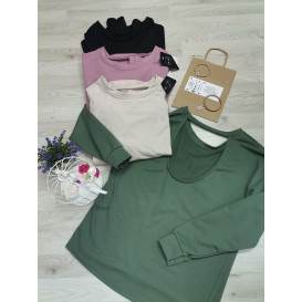 SUDADERA ESCOTE ESPALDA