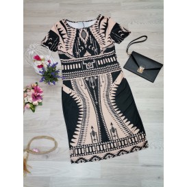 VESTIDO LYCRA GEOMETRIC