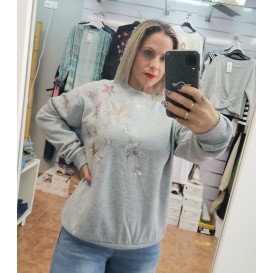 SUDADERA ESTRELLAS