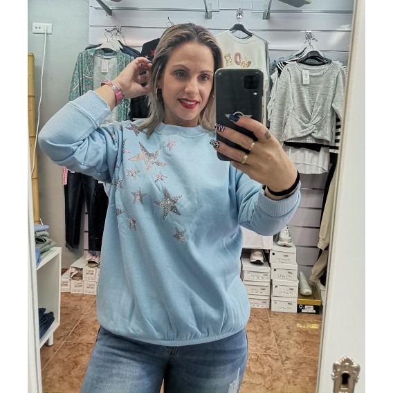 SUDADERA ESTRELLAS