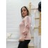 JERSEY MANGAS ABIERTAS ROSA