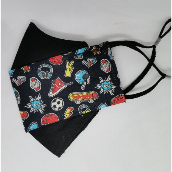 MASCARILLA SKATER NIÑO