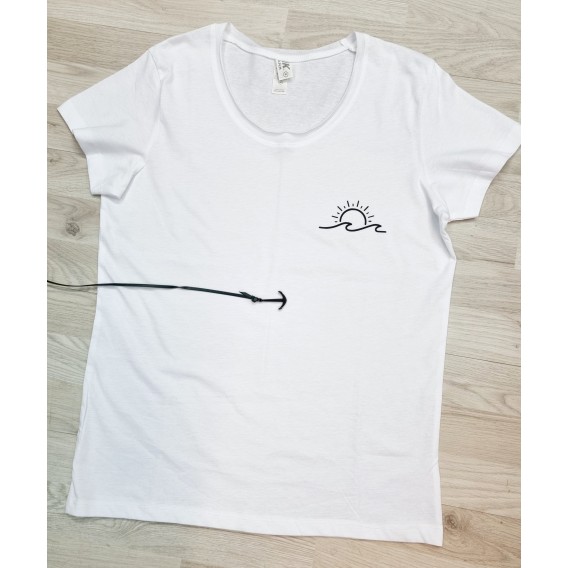 CAMISETA SUNSET ANCHOR UNISEX