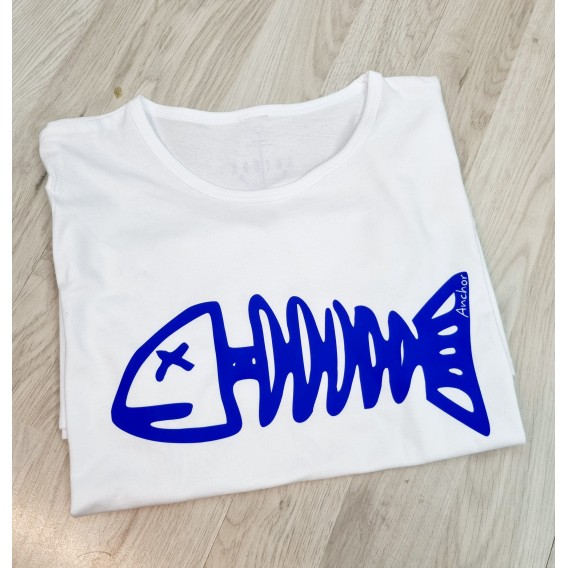 CAMISETA ANCHOR FISH BLUE