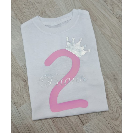 CAMISETA PERSONALIZADA CUMPLEAÑOS