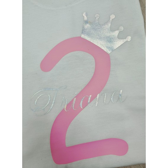 CAMISETA PERSONALIZADA CUMPLEAÑOS