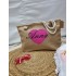 Bolsa playa corazón personalizada
