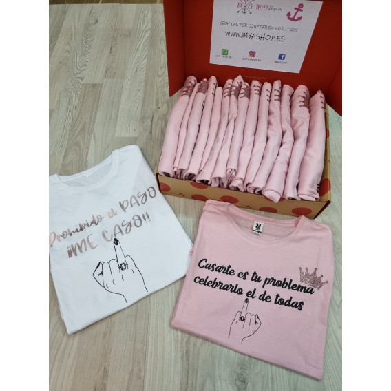 CAMISETAS DESPEDIDA CORONA