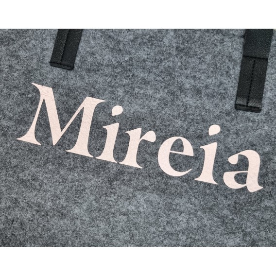 BOLSO FIELTRO PERSONALIZADO