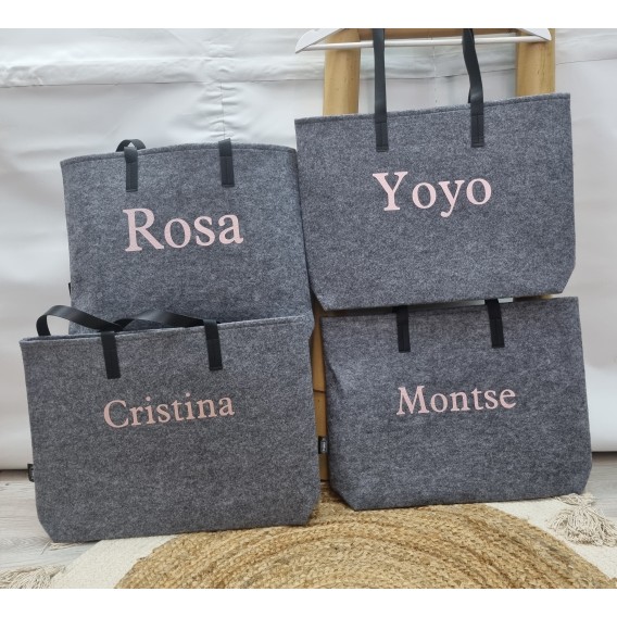 BOLSO FIELTRO PERSONALIZADO