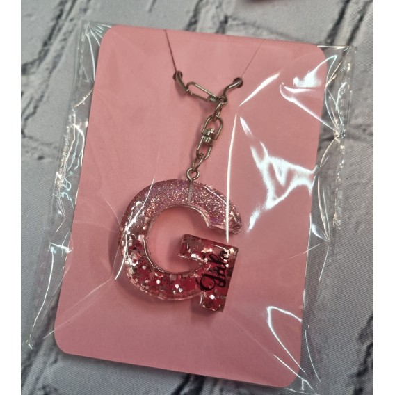 LLAVERO LETRA CON NOMBRE PERSONALIZADO