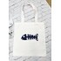 BOLSA SHOPPER RASPA BLANCA