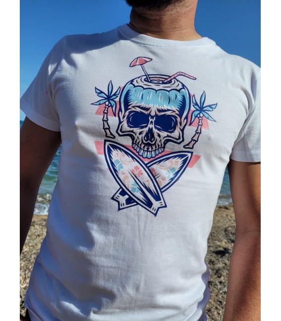 CAMISETA COCTAIL SKULL
