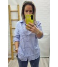 CAMISA RAYAS BLUE