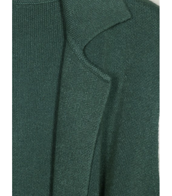 CHALECO LARGO CINTURÓN