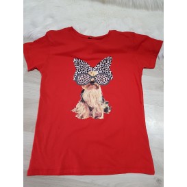 Camiseta estampada perrito