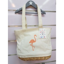 BOLSO CESTA FLAMENCO