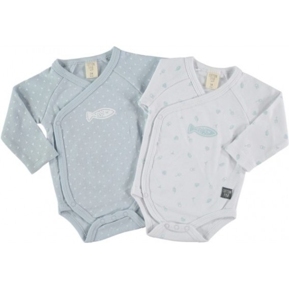 PACK BODY AZUL PECECITOS