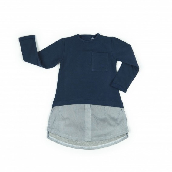 VESTIDO COMBINADO NIÑA