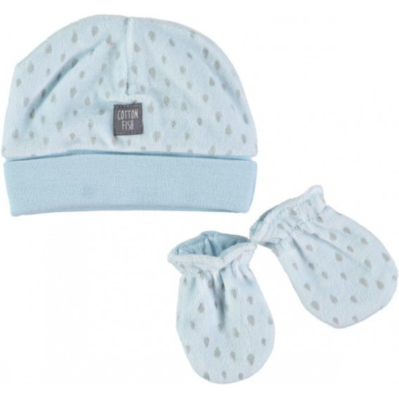 CONJUNTO GORRO + MANOPLAS NIÑO