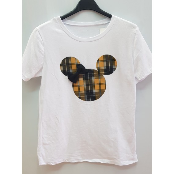 CAMISETA MINNIE CUADROS MOSATZA