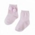 CALCETIN BEBE BOMBONES ROSA