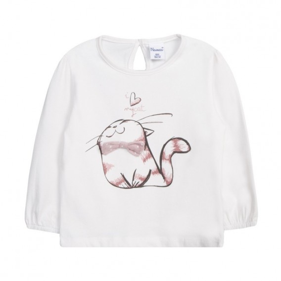 CAMISETA GATITA FELIZ BEBE