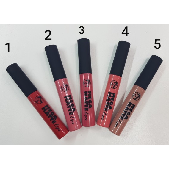 LABIAL MEGA MATTE LIPS W7