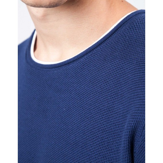 JERSEY COMBINADO AZUL