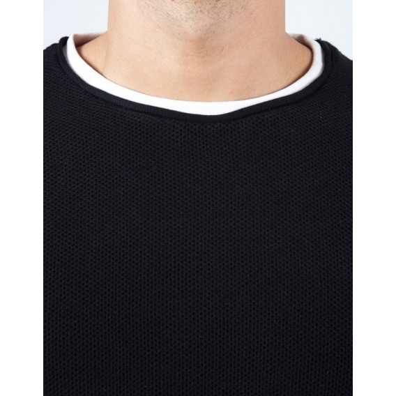 JERSEY COMBINADO NEGRO