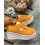 sneackers plataforma mostaza